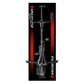 Home trainer mat for Specialized bikes