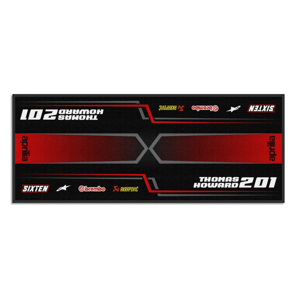 Gepersonaliseerde Aprilia-mat