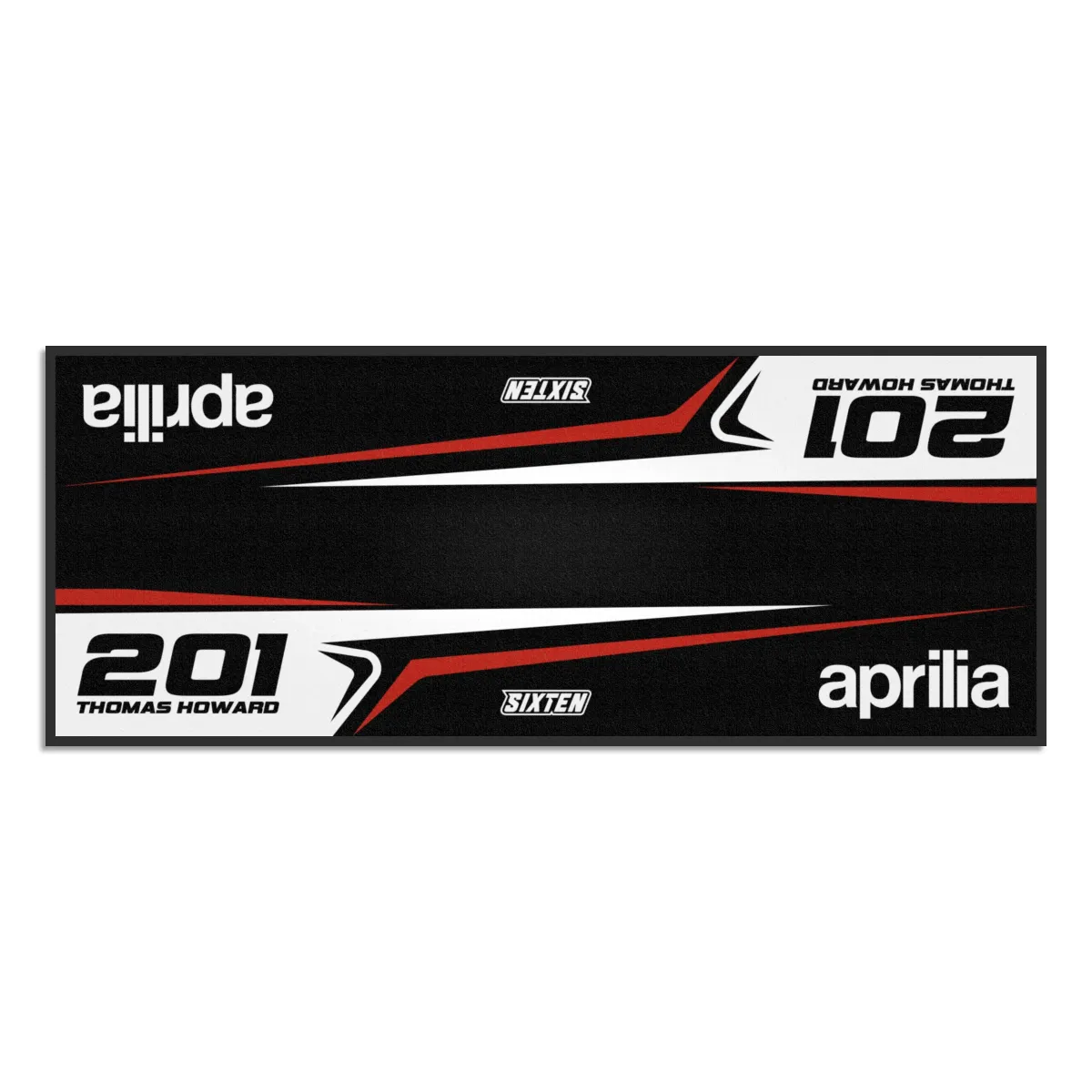 Personalisierte Aprilia-Matte