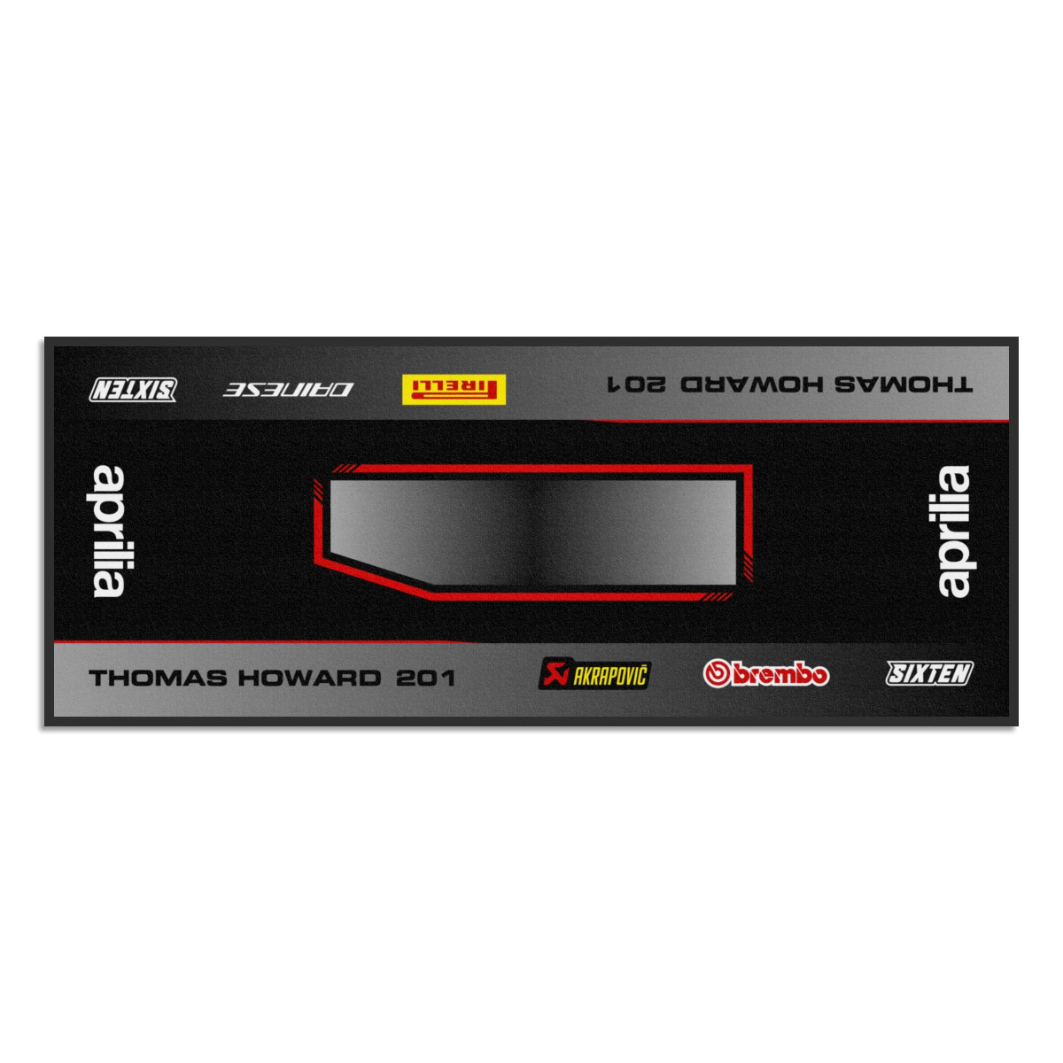 Tapis Personnalisé Aprilia