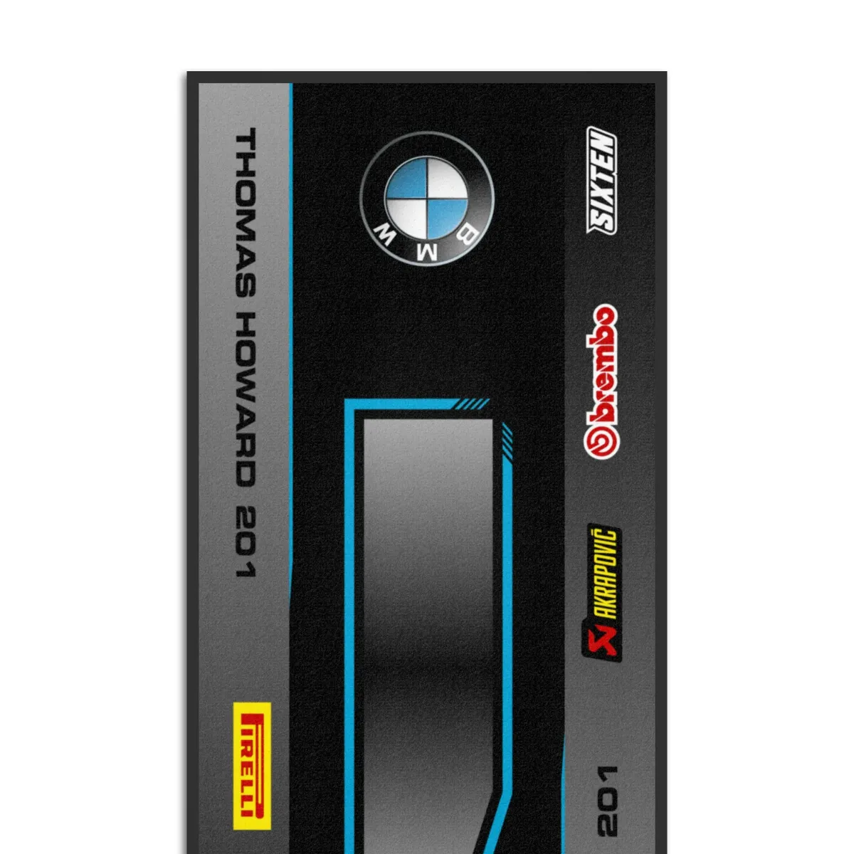 Gepersonaliseerde BMW-mat