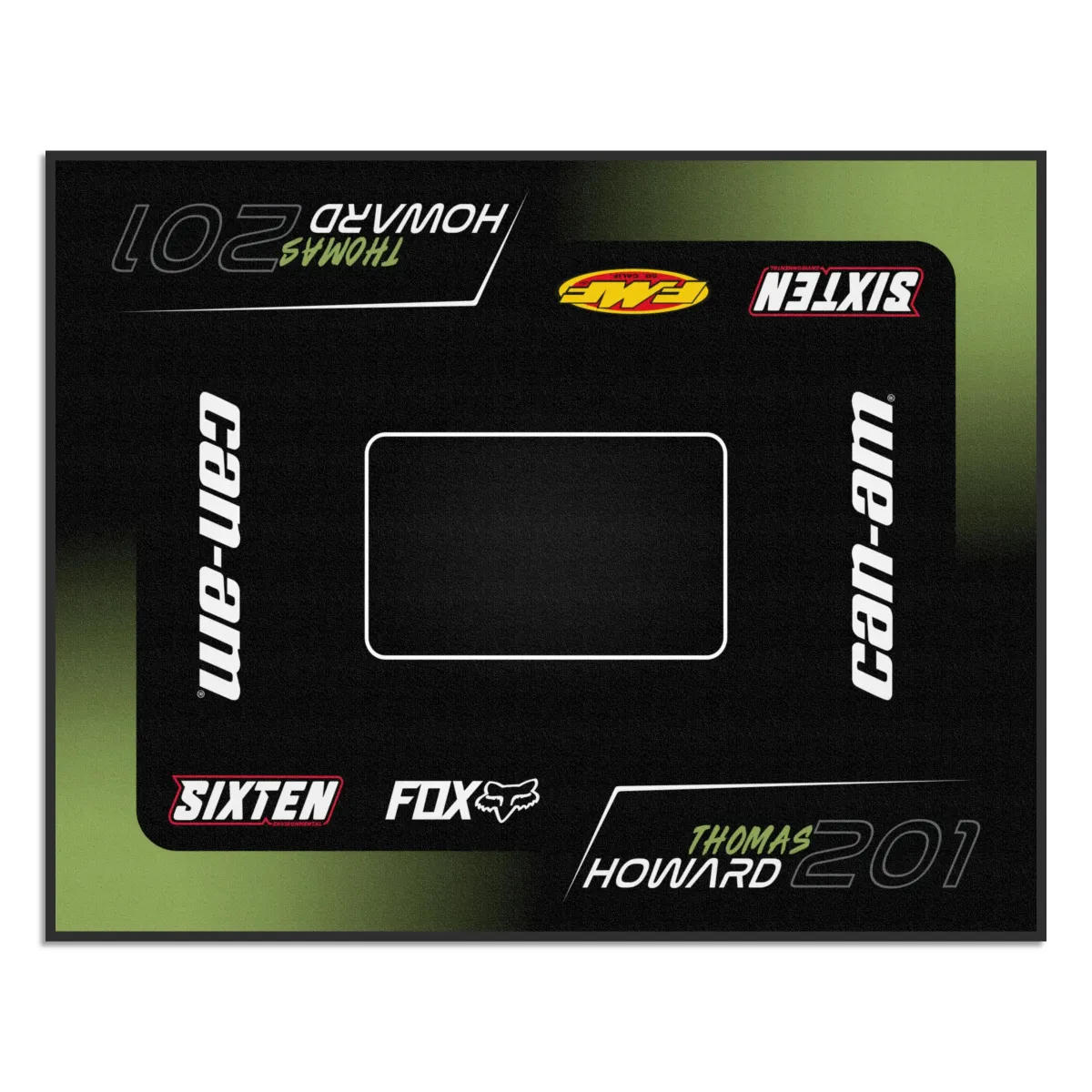 Gepersonaliseerde Can-Am-mat