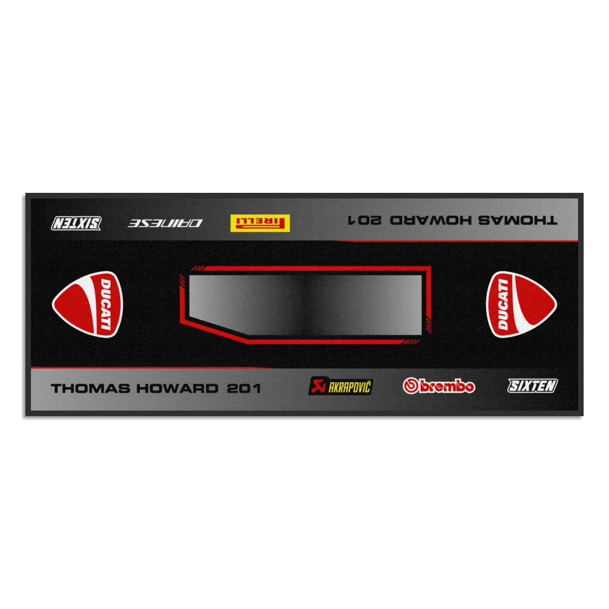Tapis Personnalisé Ducati