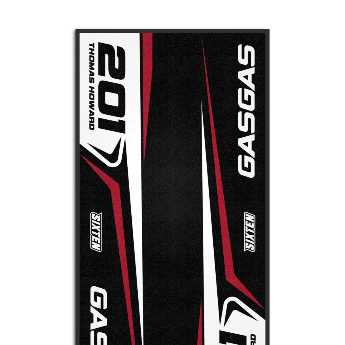 Tapis Personnalisé Gas Gas