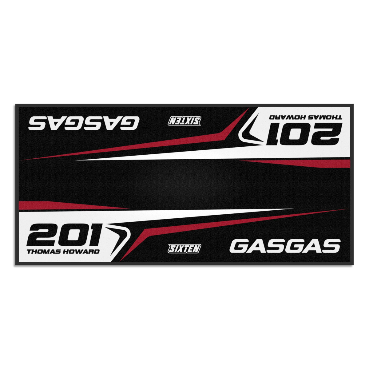 Tapis Personnalisé Gas Gas