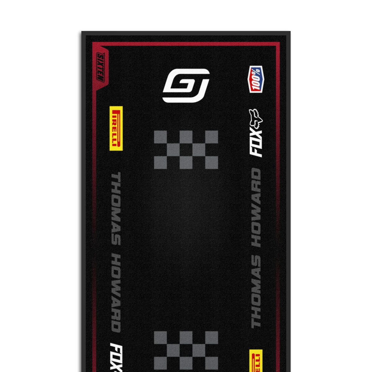Tapis Personnalisé Gas Gas