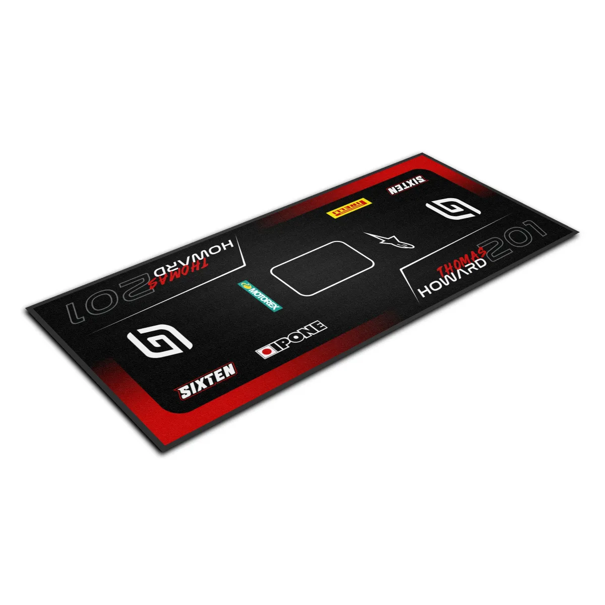 Tapis Personnalisé Gas Gas