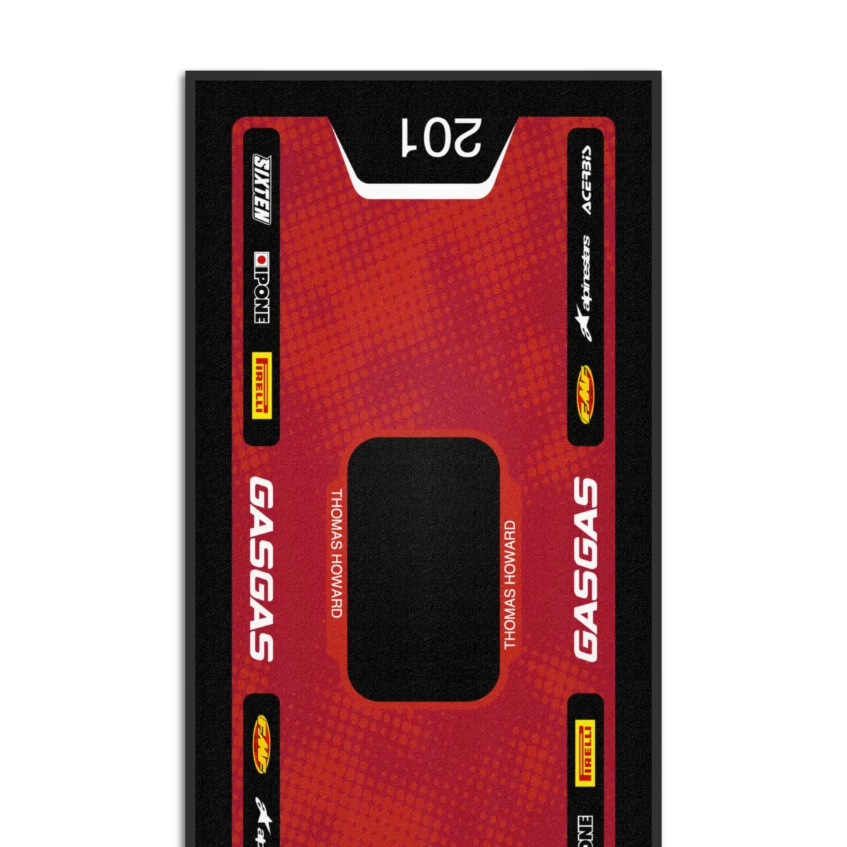 Tapis Personnalisé Gas Gas