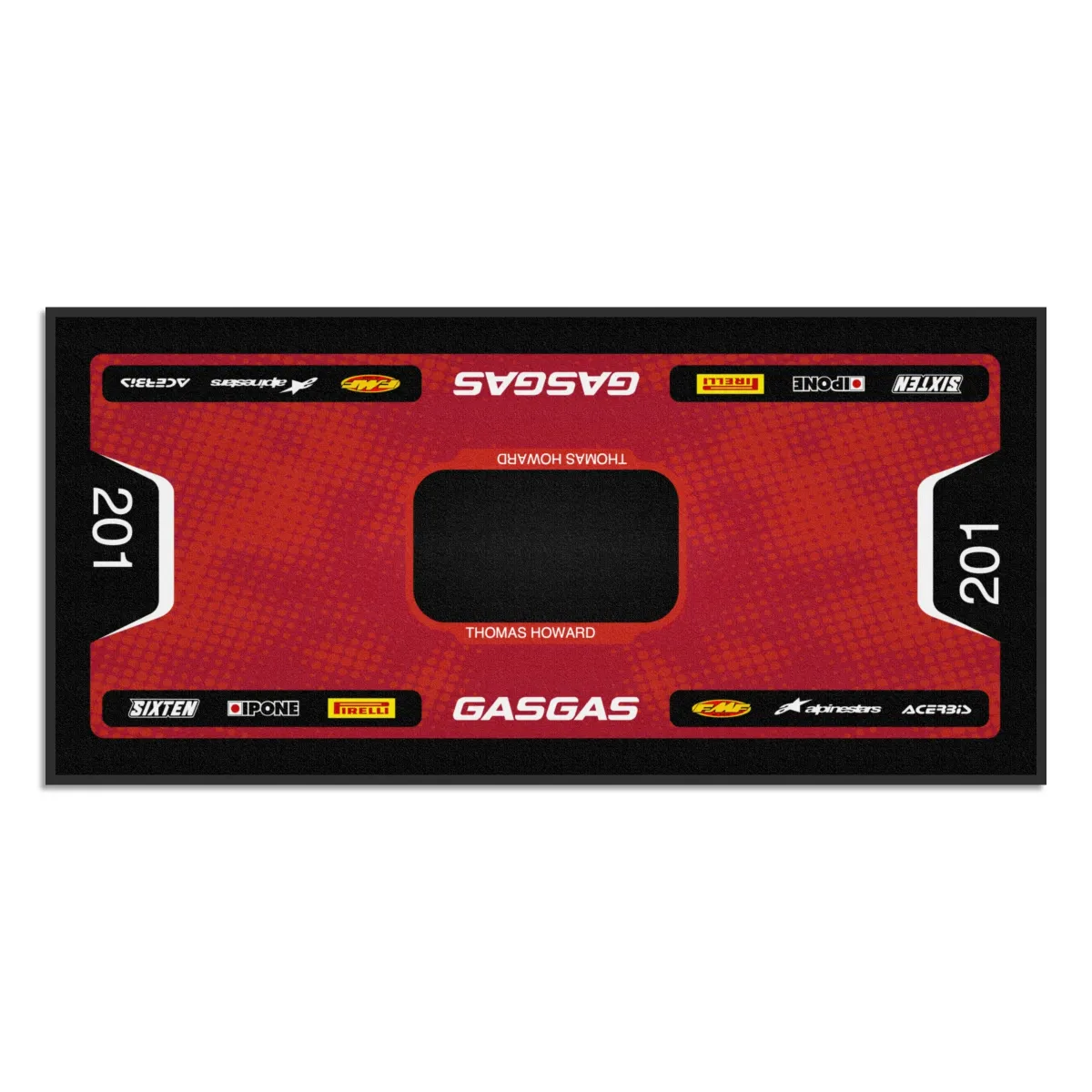 Tapis Personnalisé Gas Gas