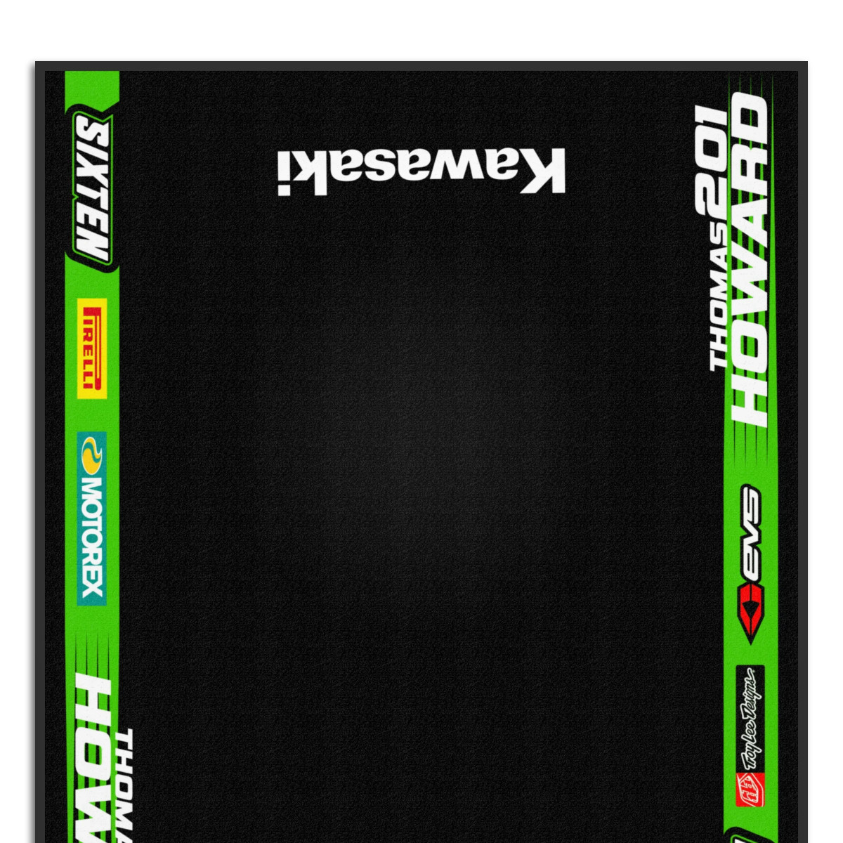 Custom Kawasaki Mat