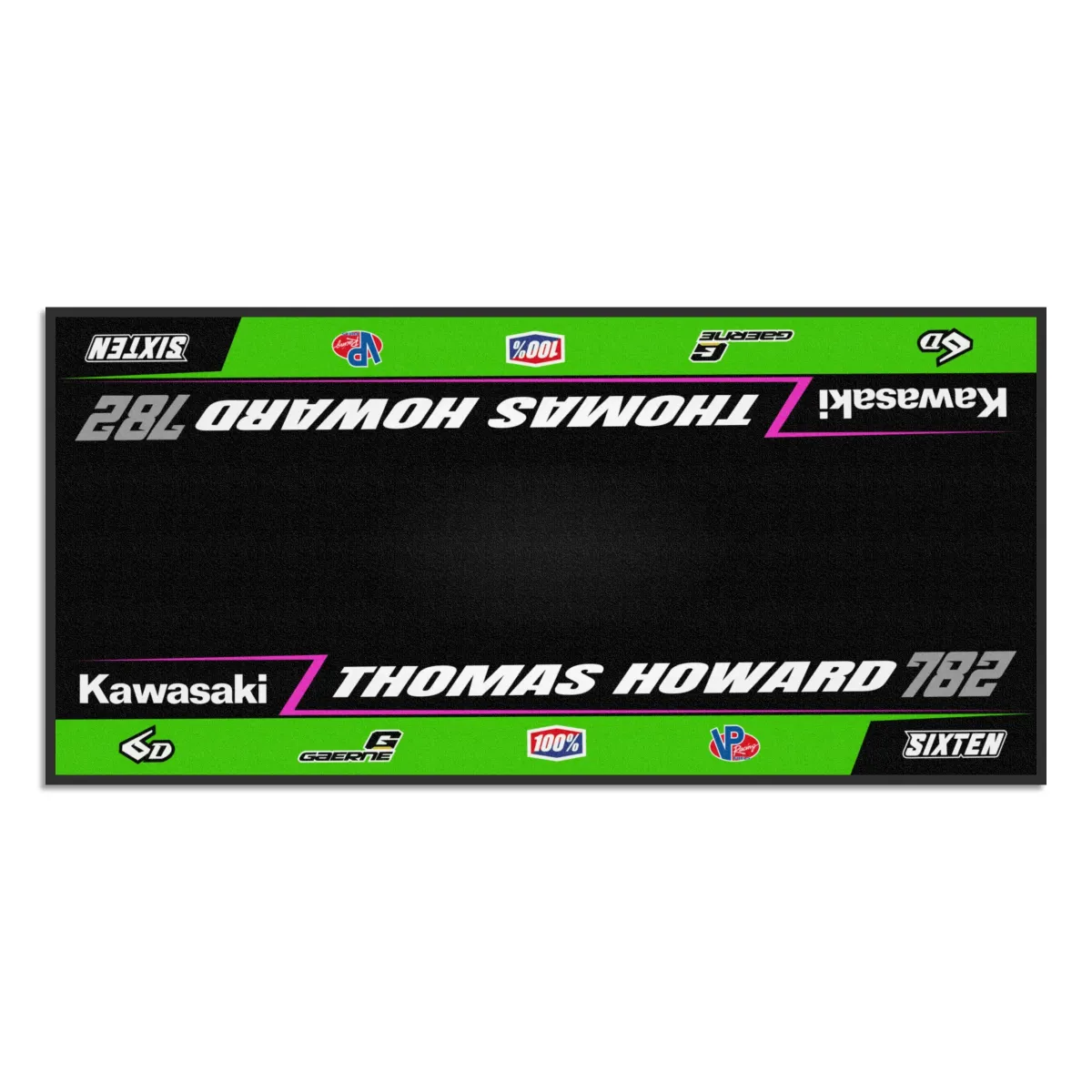 Gepersonaliseerde Kawasaki-mat