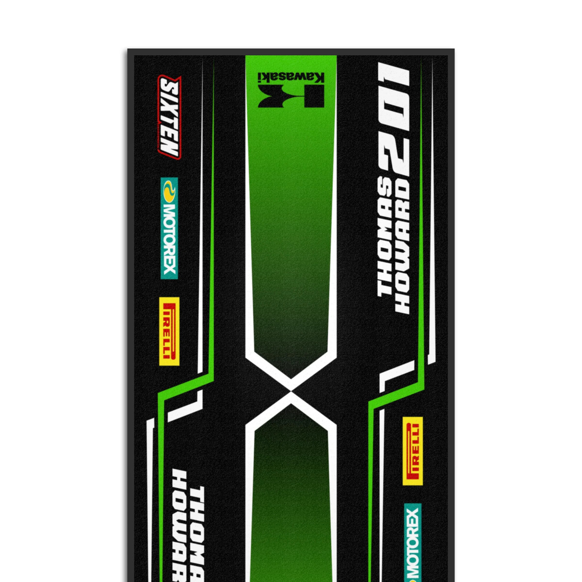 Tapis Personnalisé Kawasaki