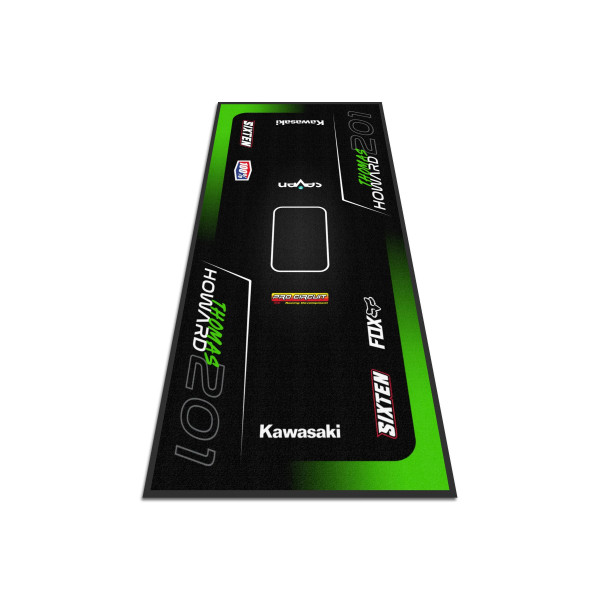 Gepersonaliseerde Kawasaki-mat