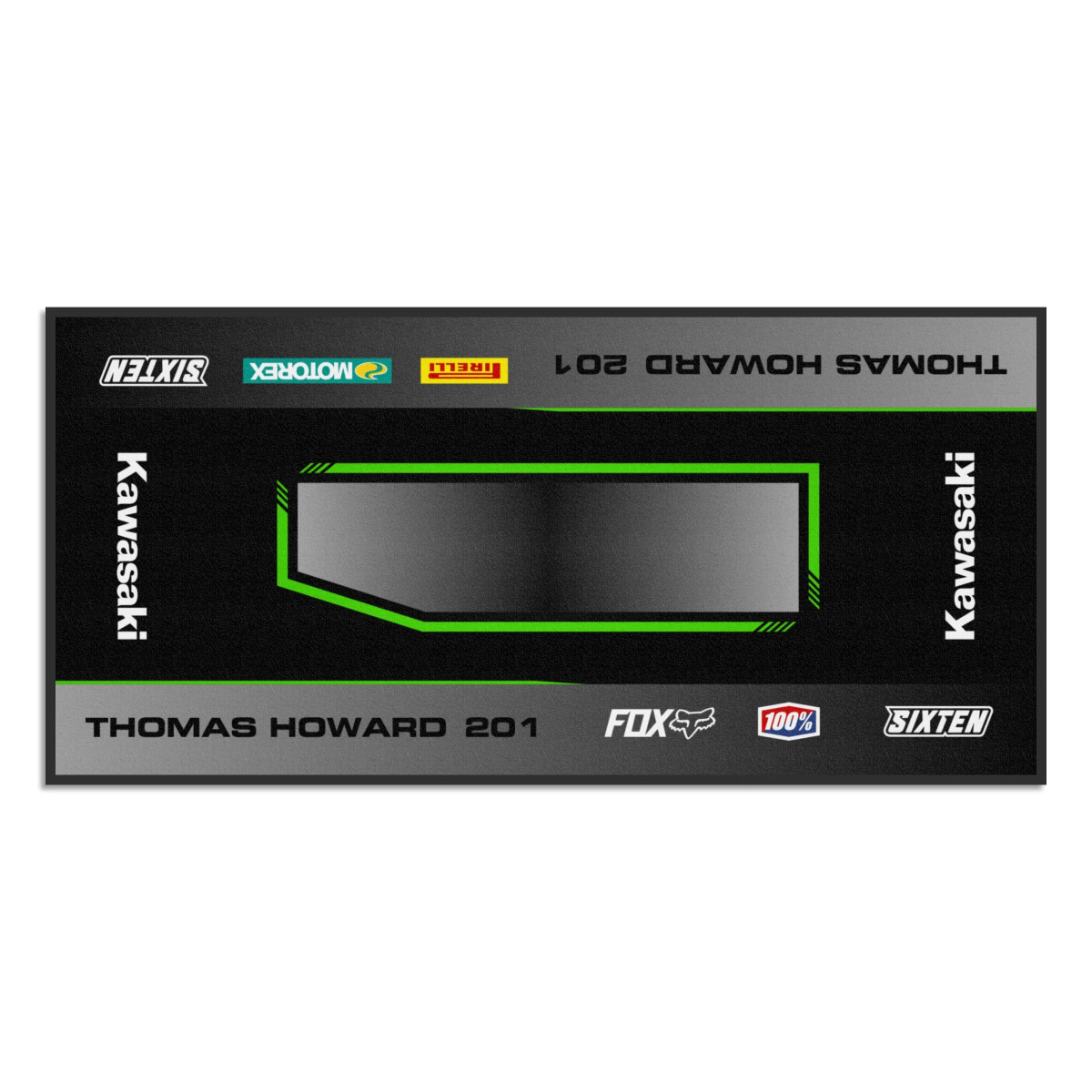 Personalisierte Kawasaki-Matte