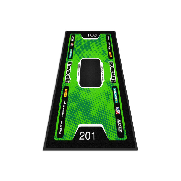 Gepersonaliseerde Kawasaki-mat