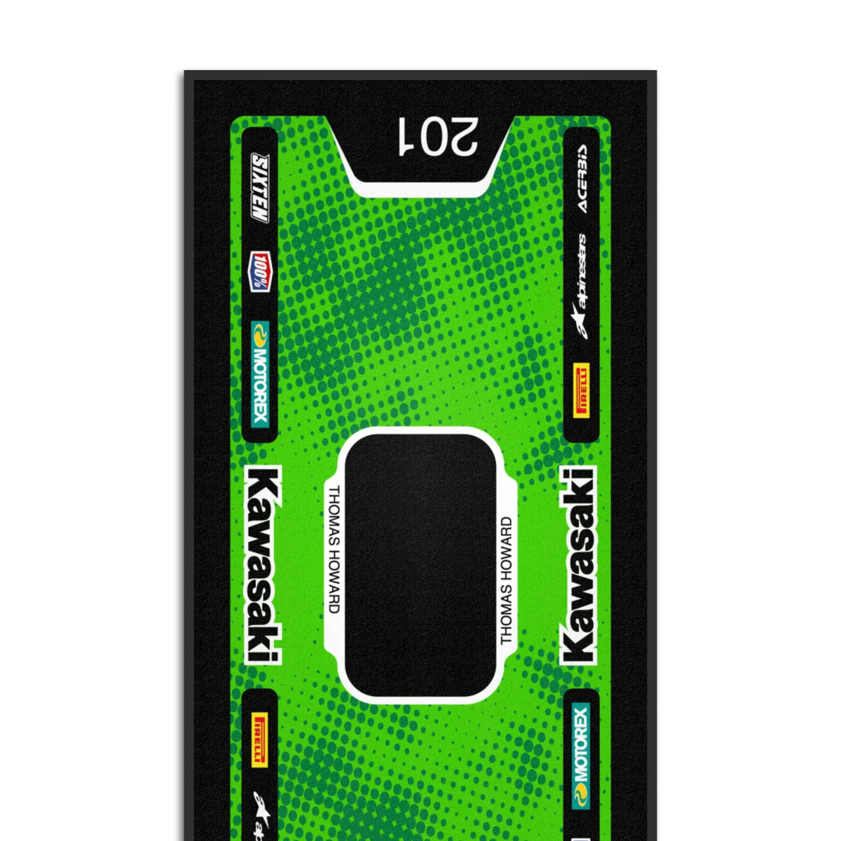 Personalisierte Kawasaki-Matte
