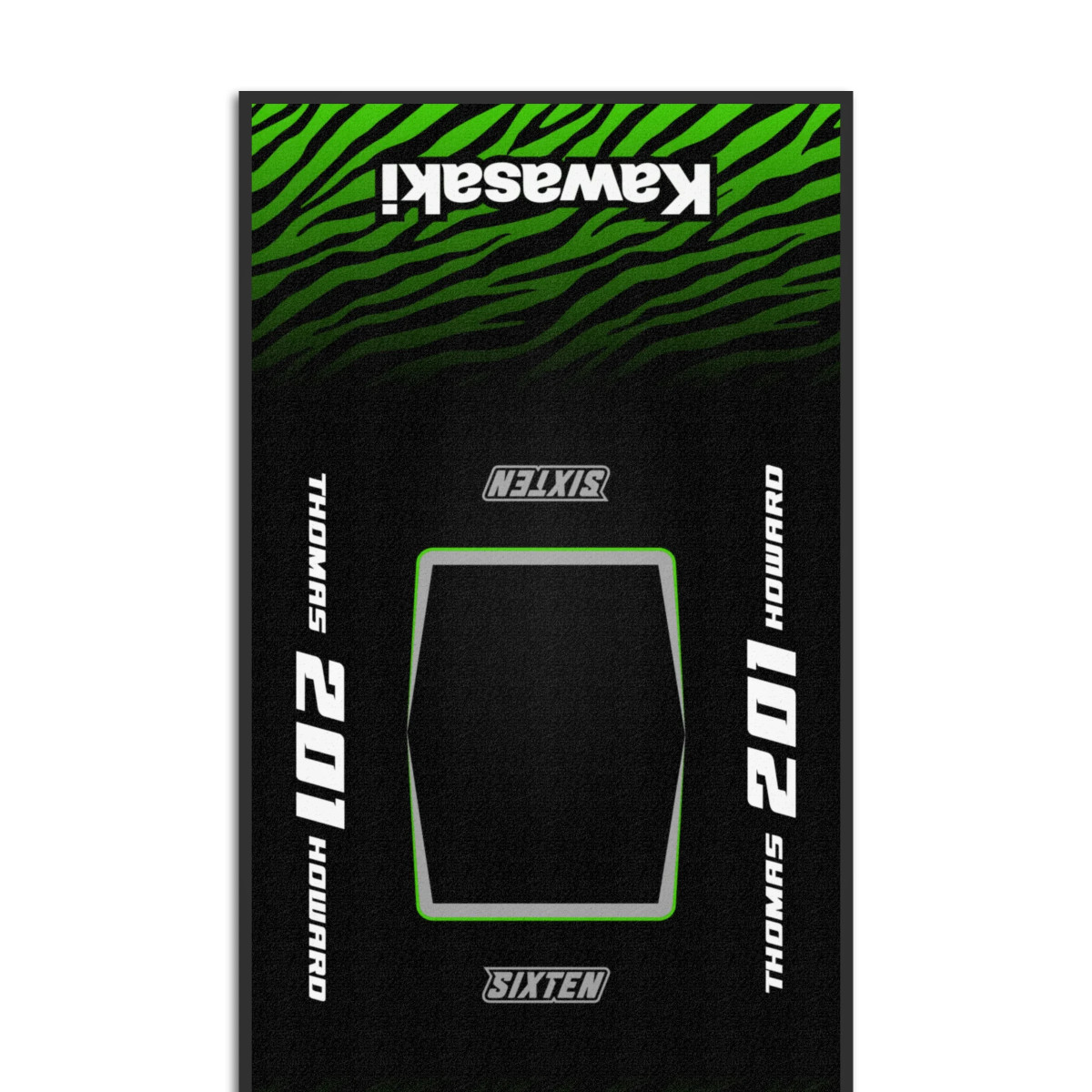 Custom Kawasaki Mat