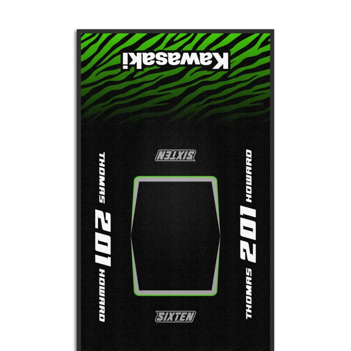 Custom Kawasaki Mat