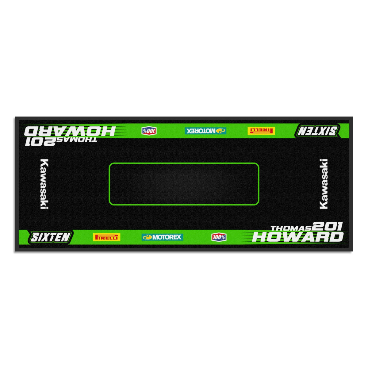 Gepersonaliseerde Kawasaki-mat