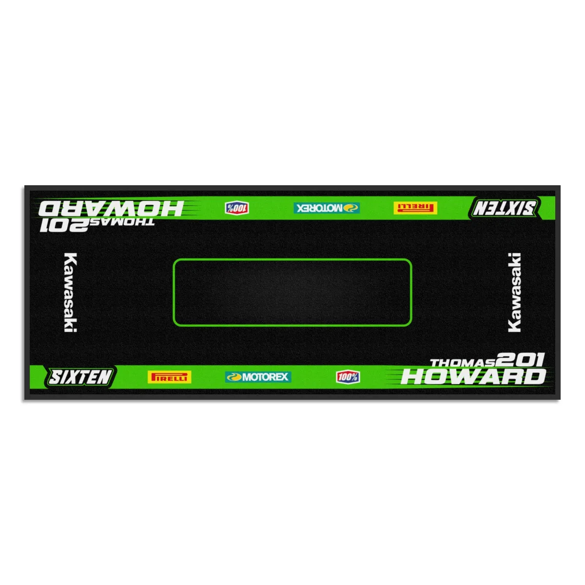 Gepersonaliseerde Kawasaki-mat