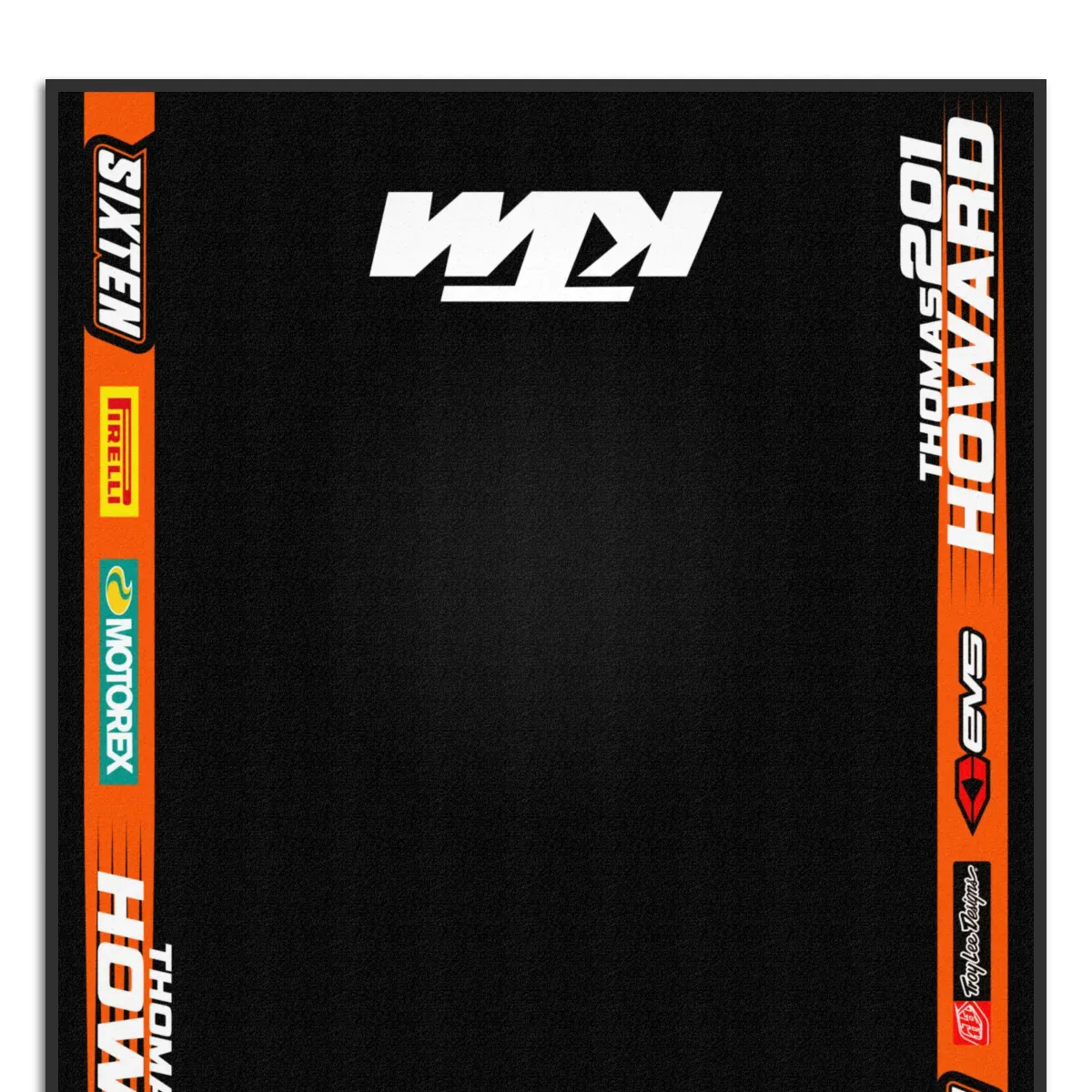 Gepersonaliseerde KTM-mat