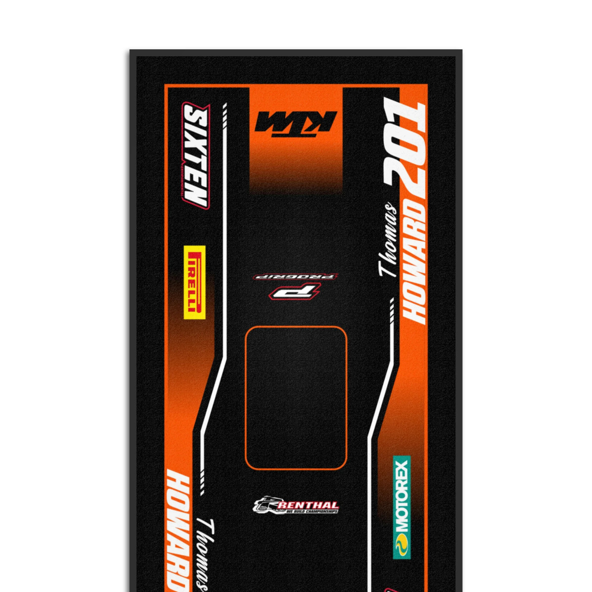 Gepersonaliseerde KTM-mat