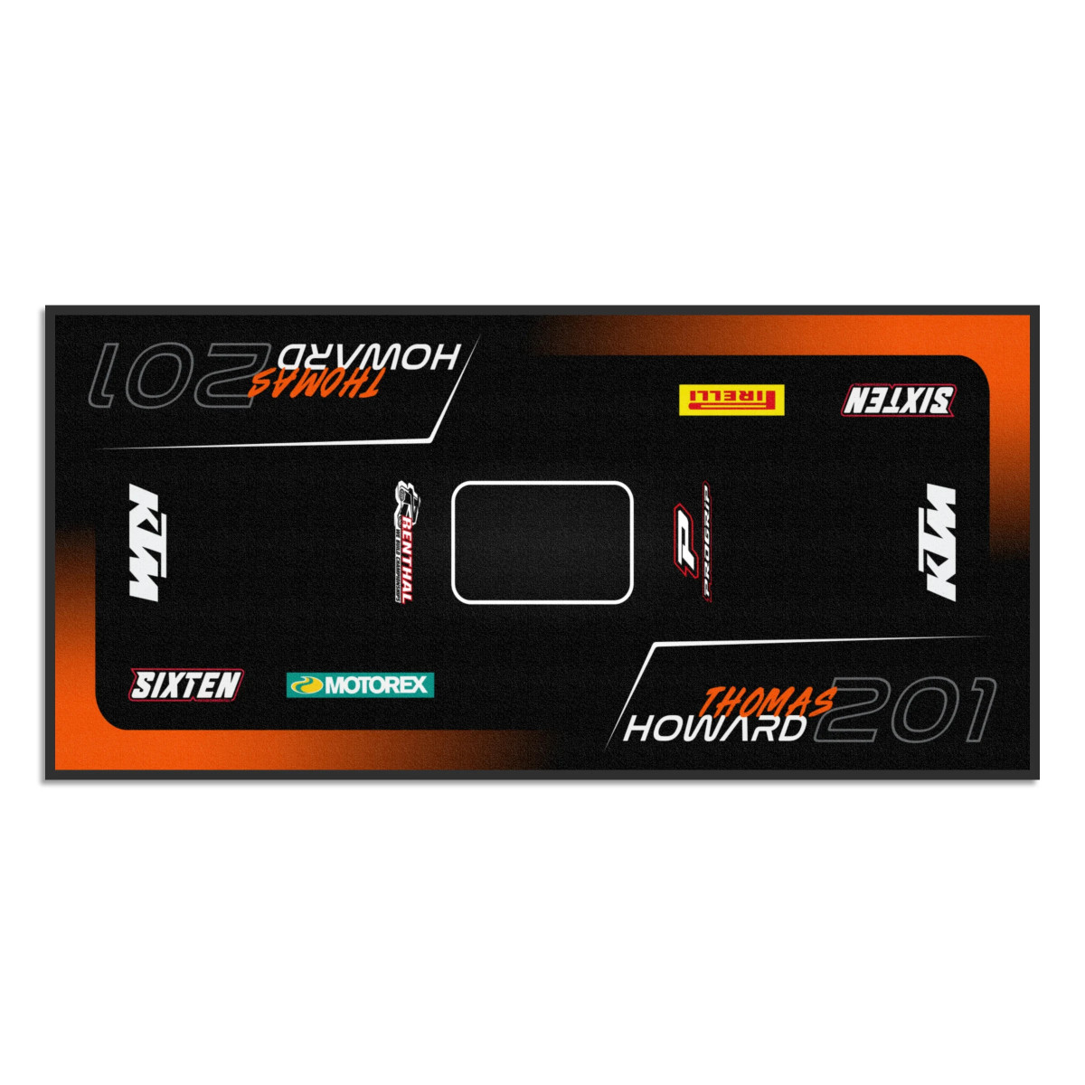 Personalisierte KTM-Matte