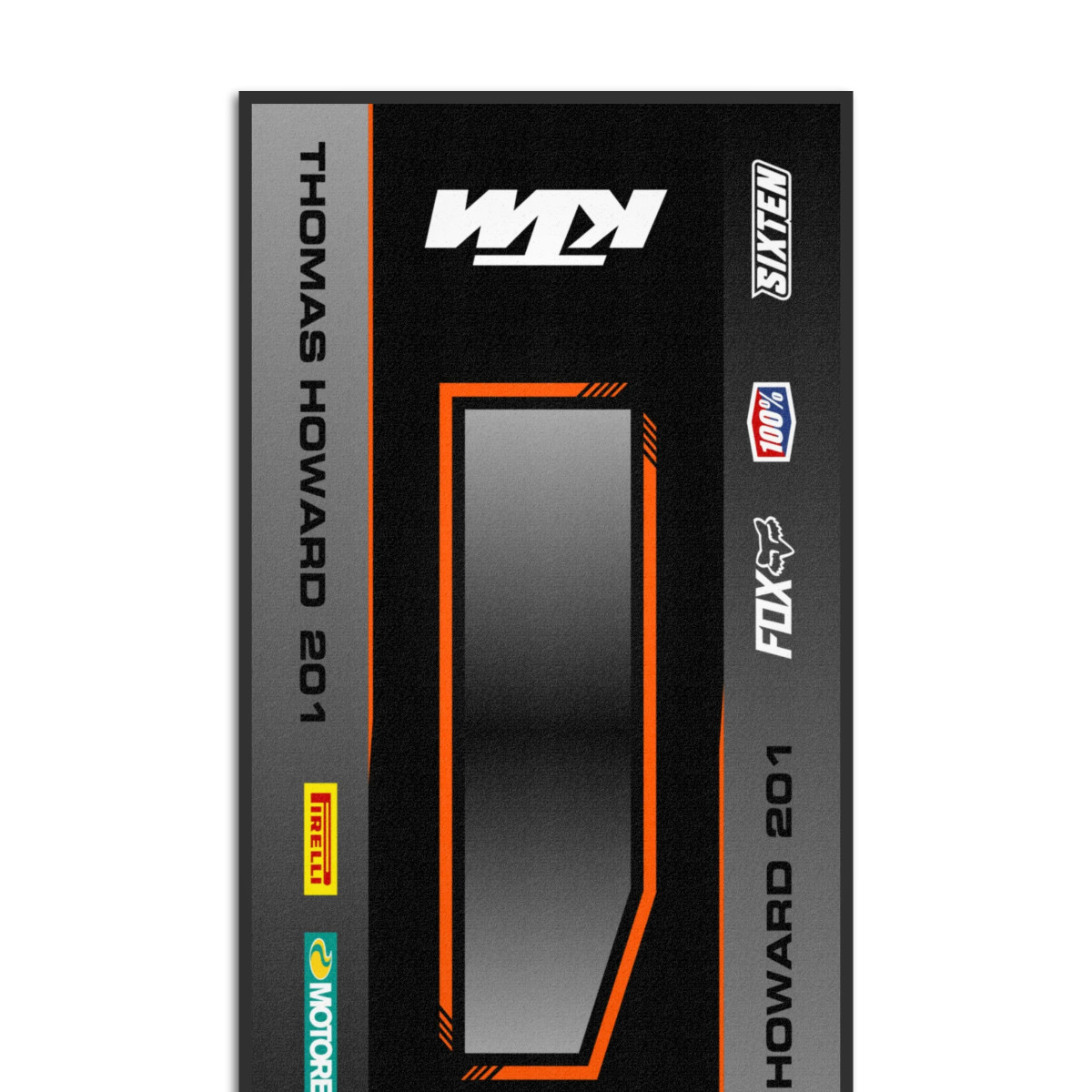 Gepersonaliseerde KTM-mat
