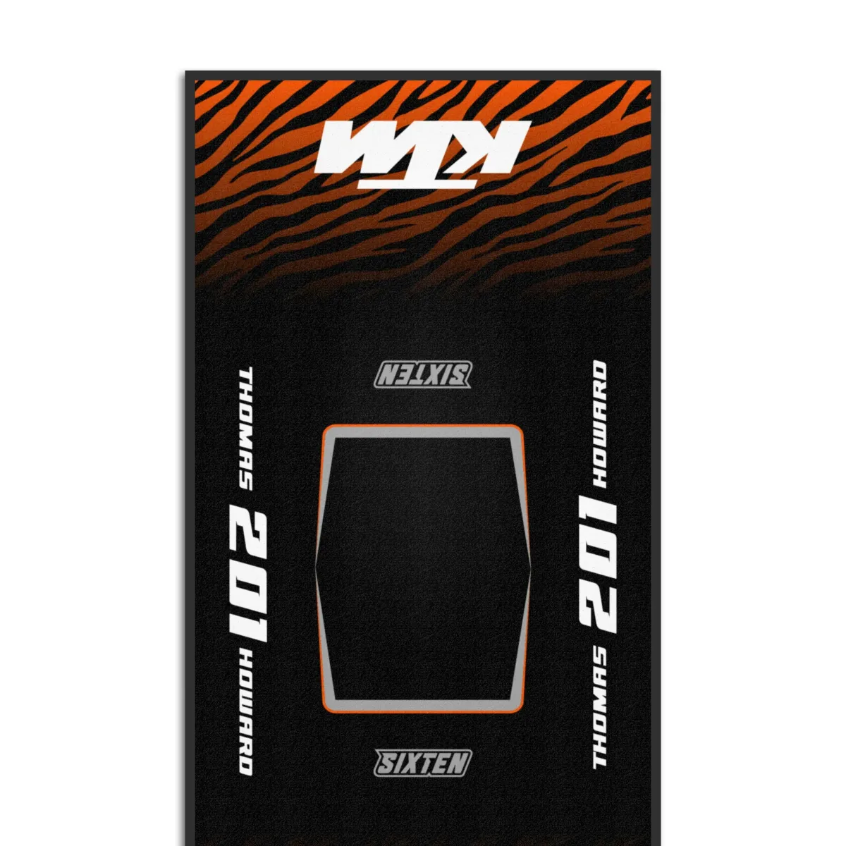 Gepersonaliseerde KTM-mat