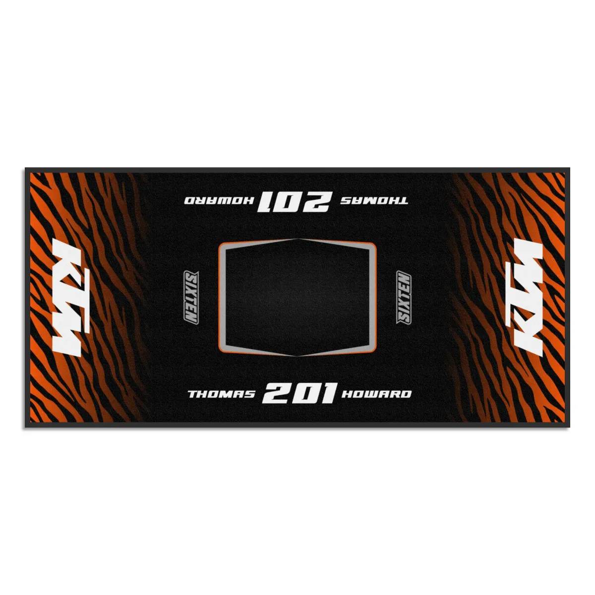 Gepersonaliseerde KTM-mat