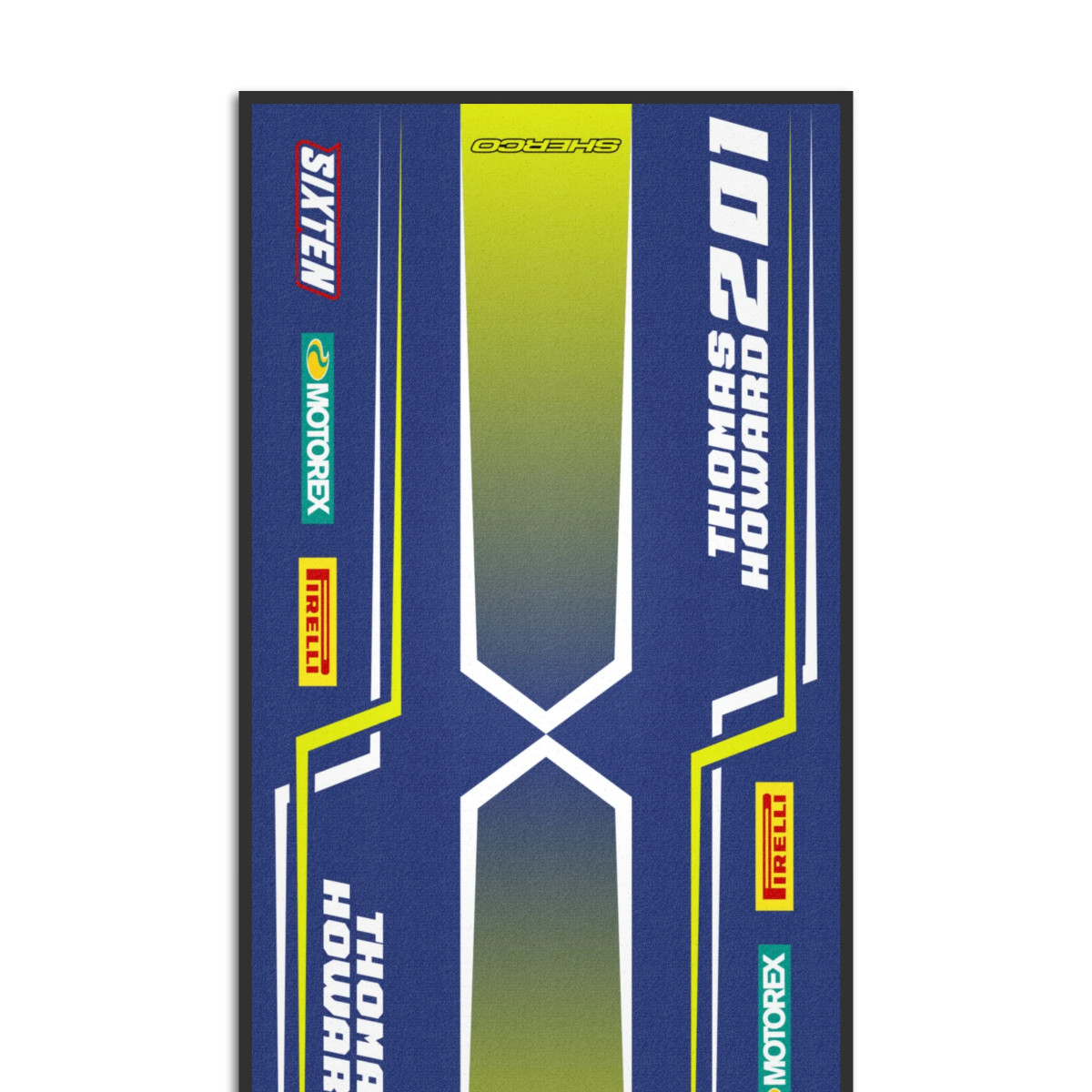 Tapis Personnalisé Sherco