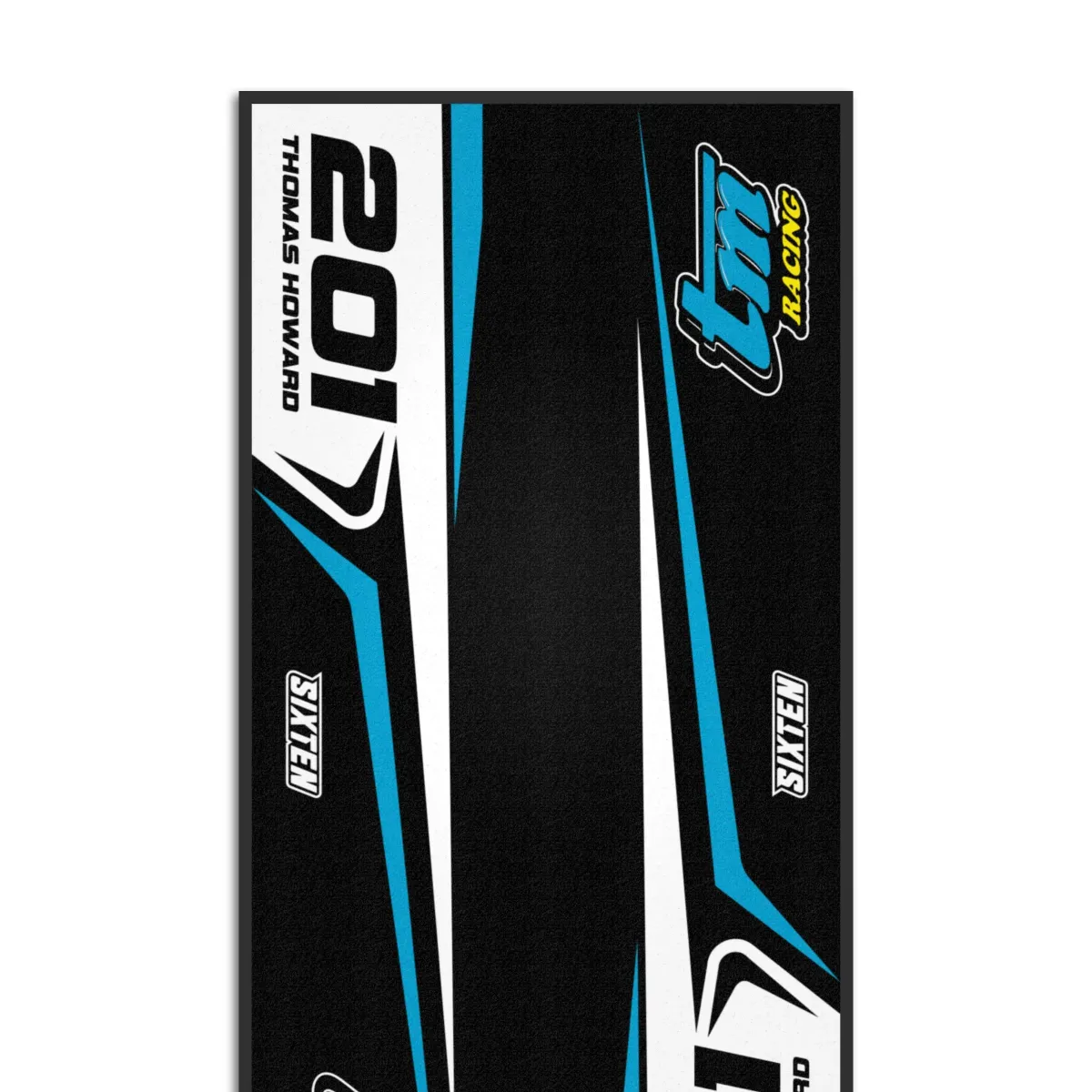 Gepersonaliseerde TM Racing-mat