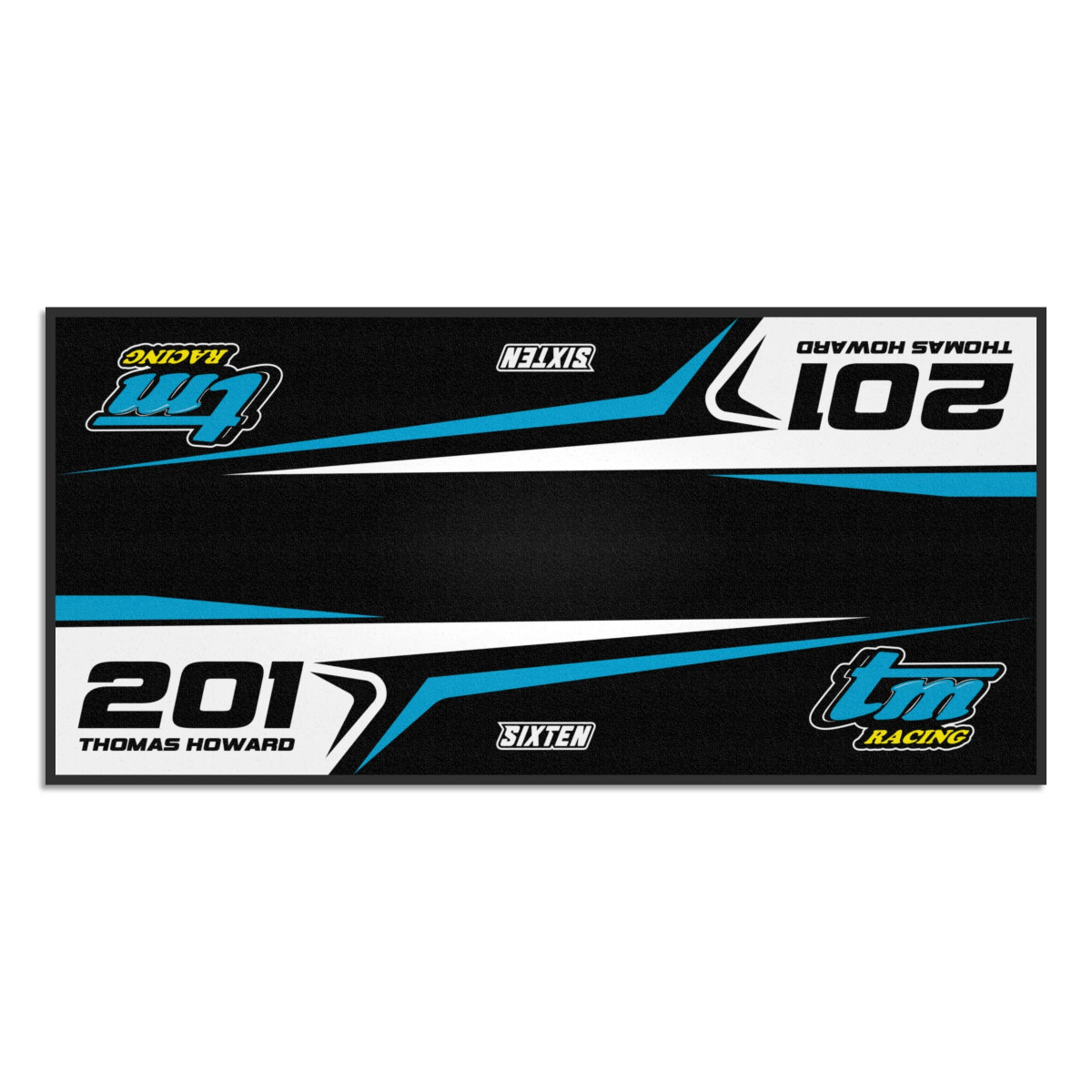 Gepersonaliseerde TM Racing-mat