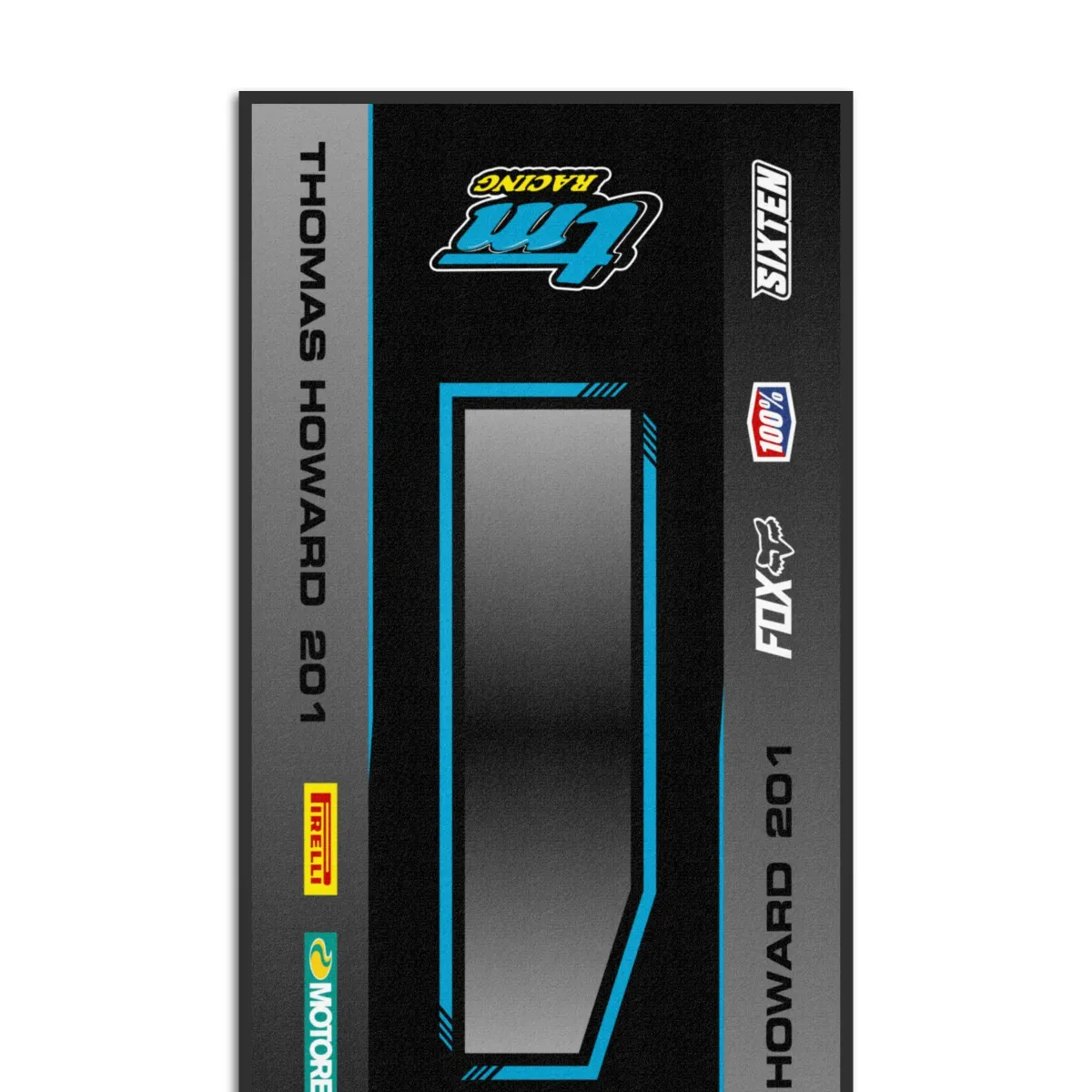 Gepersonaliseerde TM Racing-mat