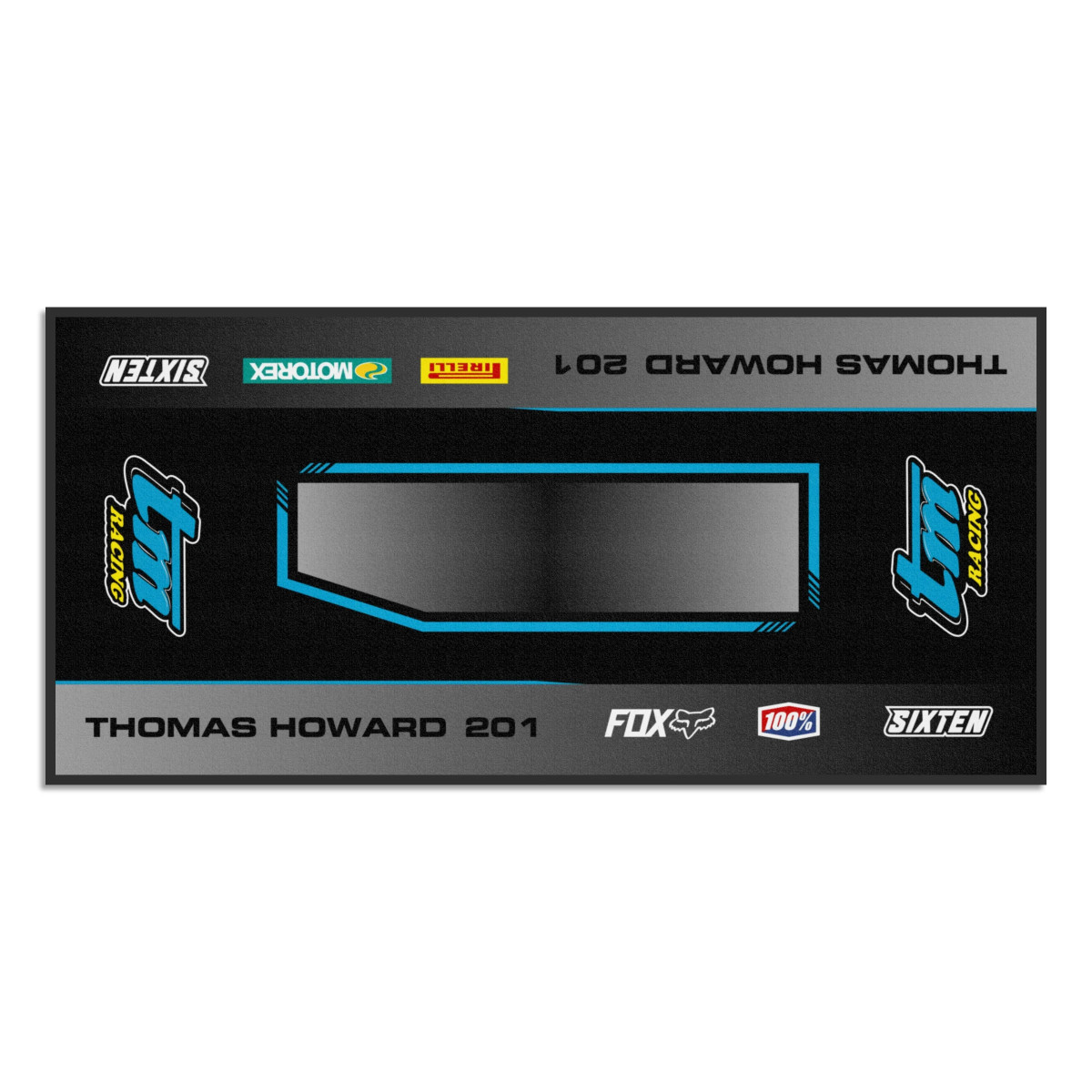 Gepersonaliseerde TM Racing-mat
