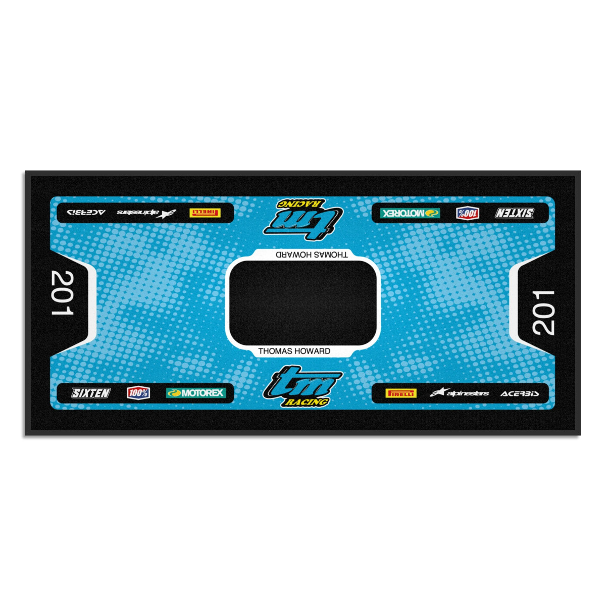 Gepersonaliseerde TM Racing-mat