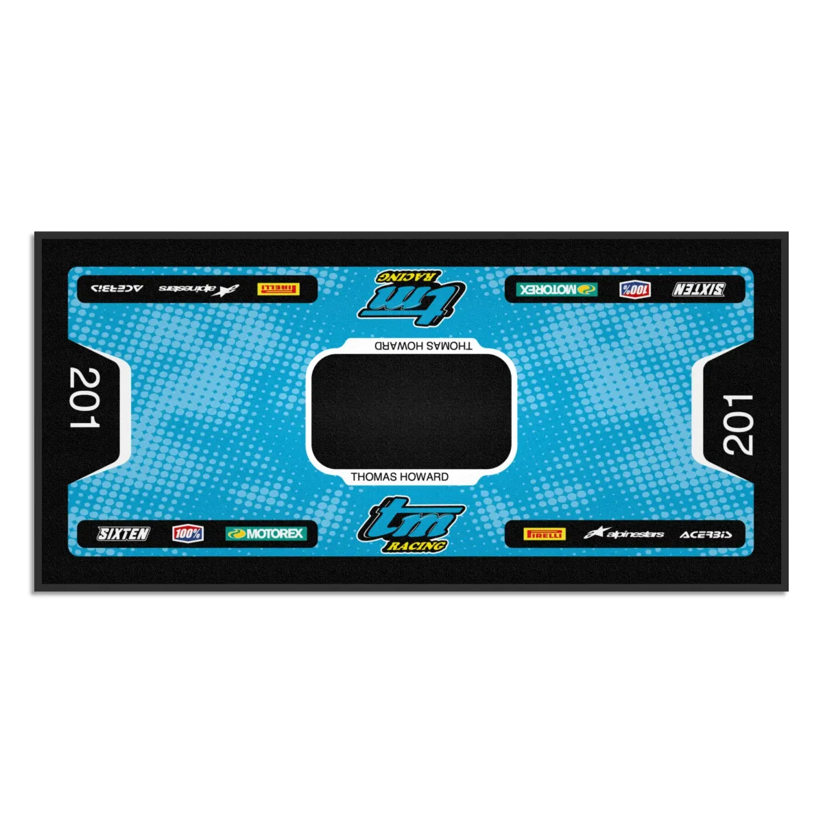 Gepersonaliseerde TM Racing-mat