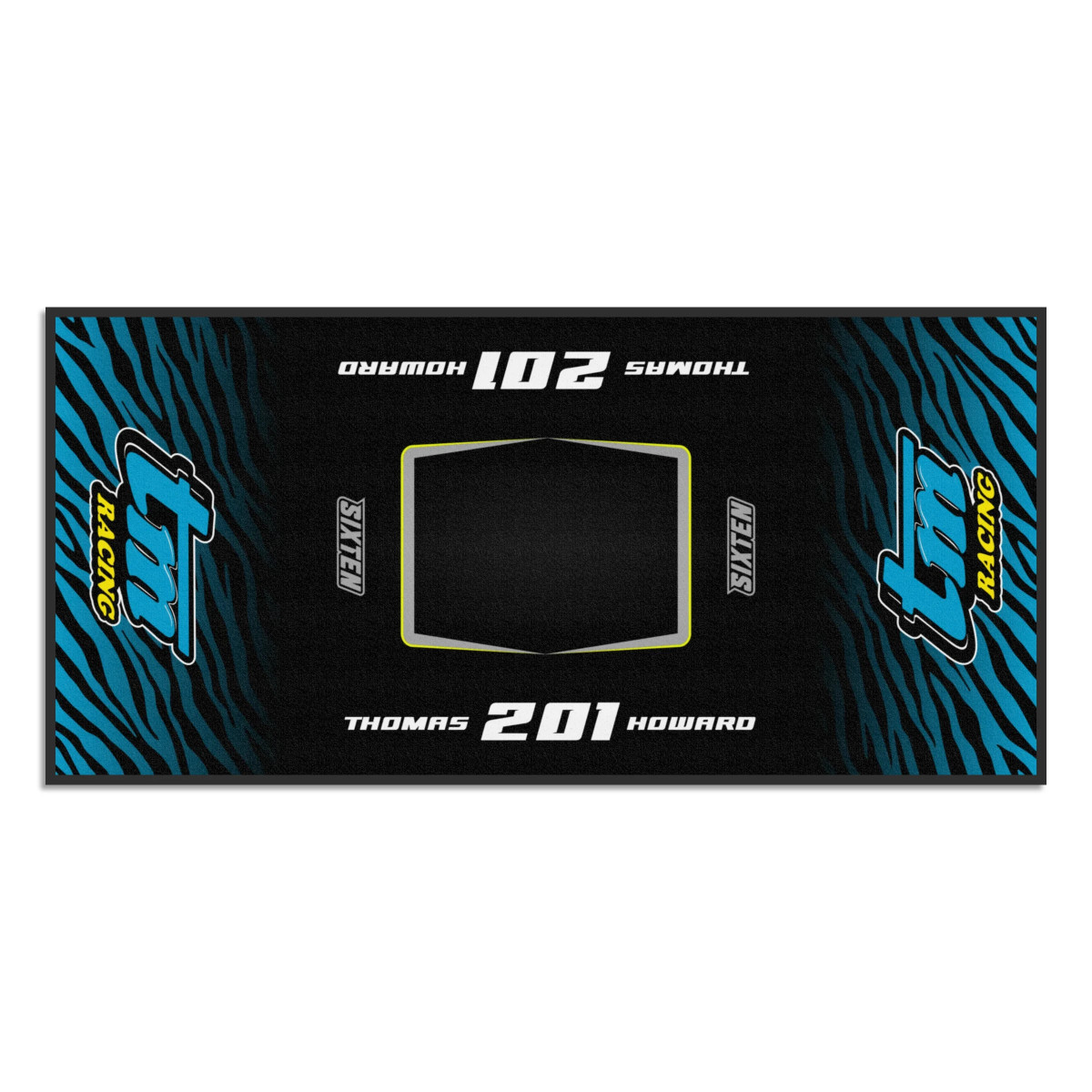 Gepersonaliseerde TM Racing-mat
