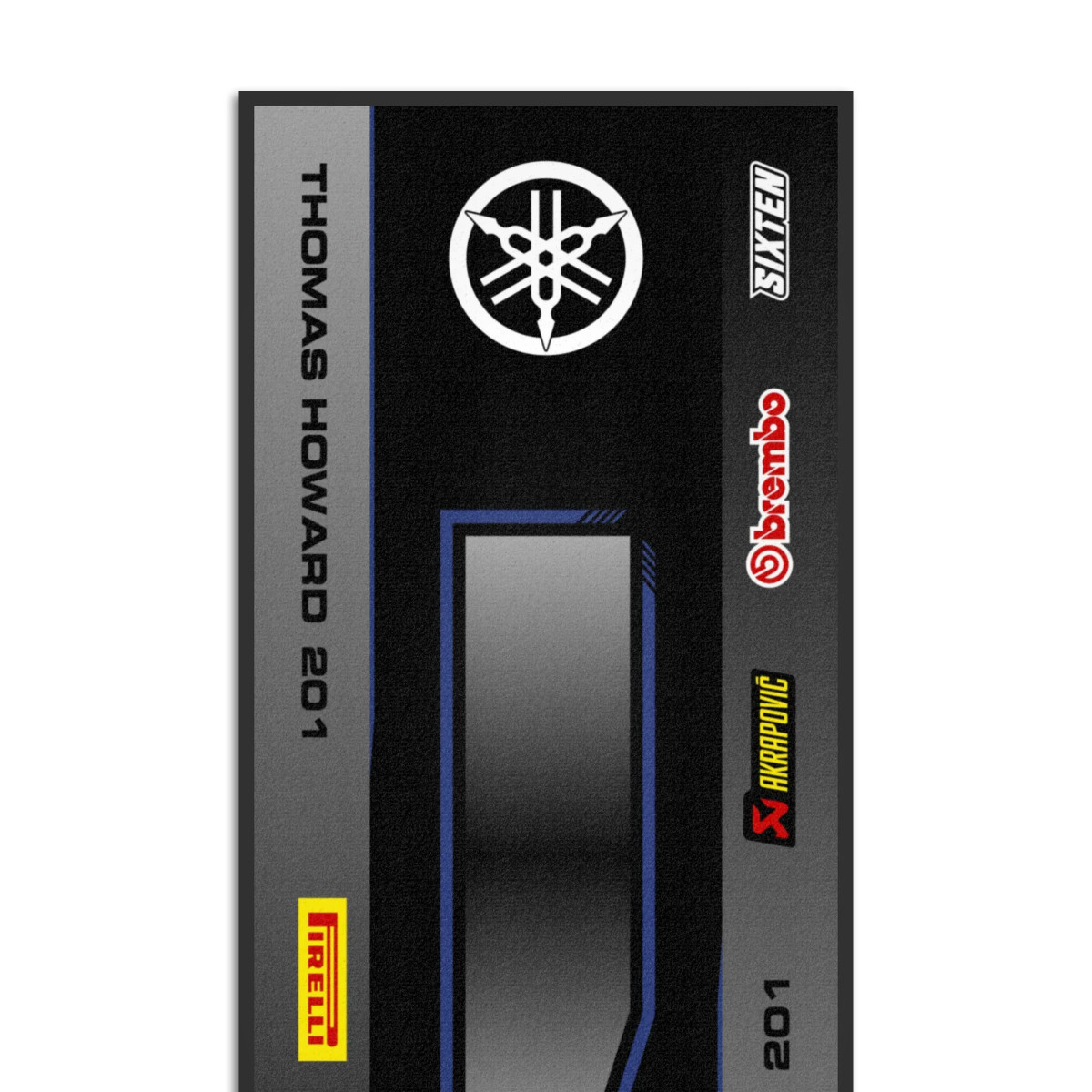 Gepersonaliseerde Yamaha-mat