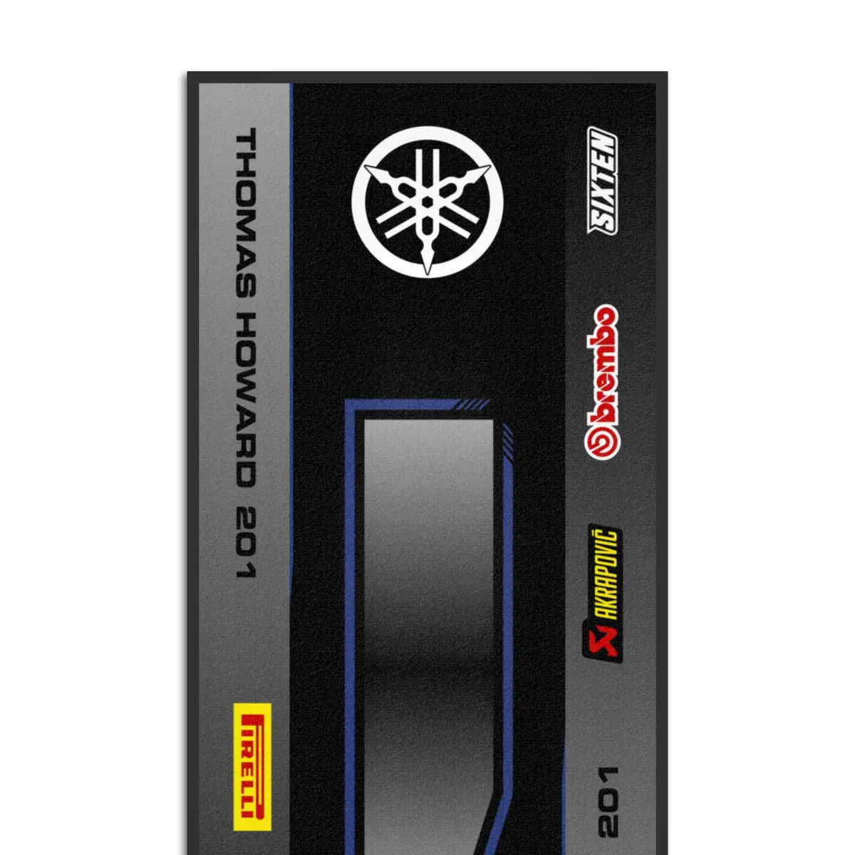 Gepersonaliseerde Yamaha-mat