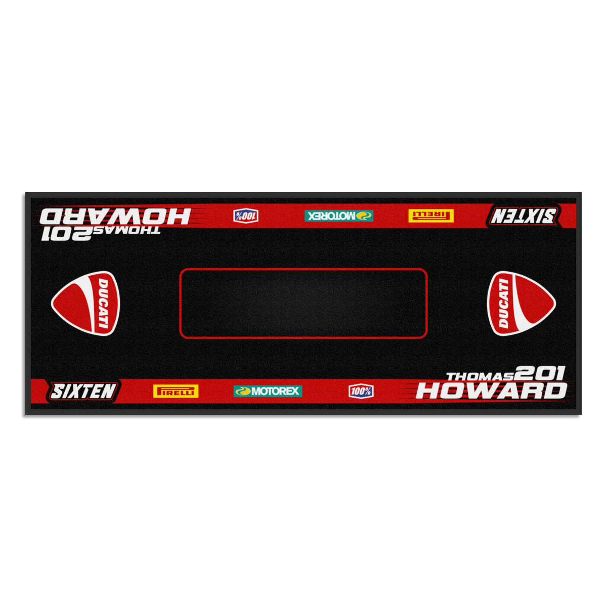Tapis Personnalisé Ducati Moto, Quad, Motorsport
