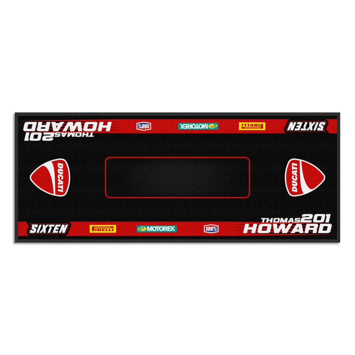Tapis Personnalisé Ducati Moto, Quad, Motorsport