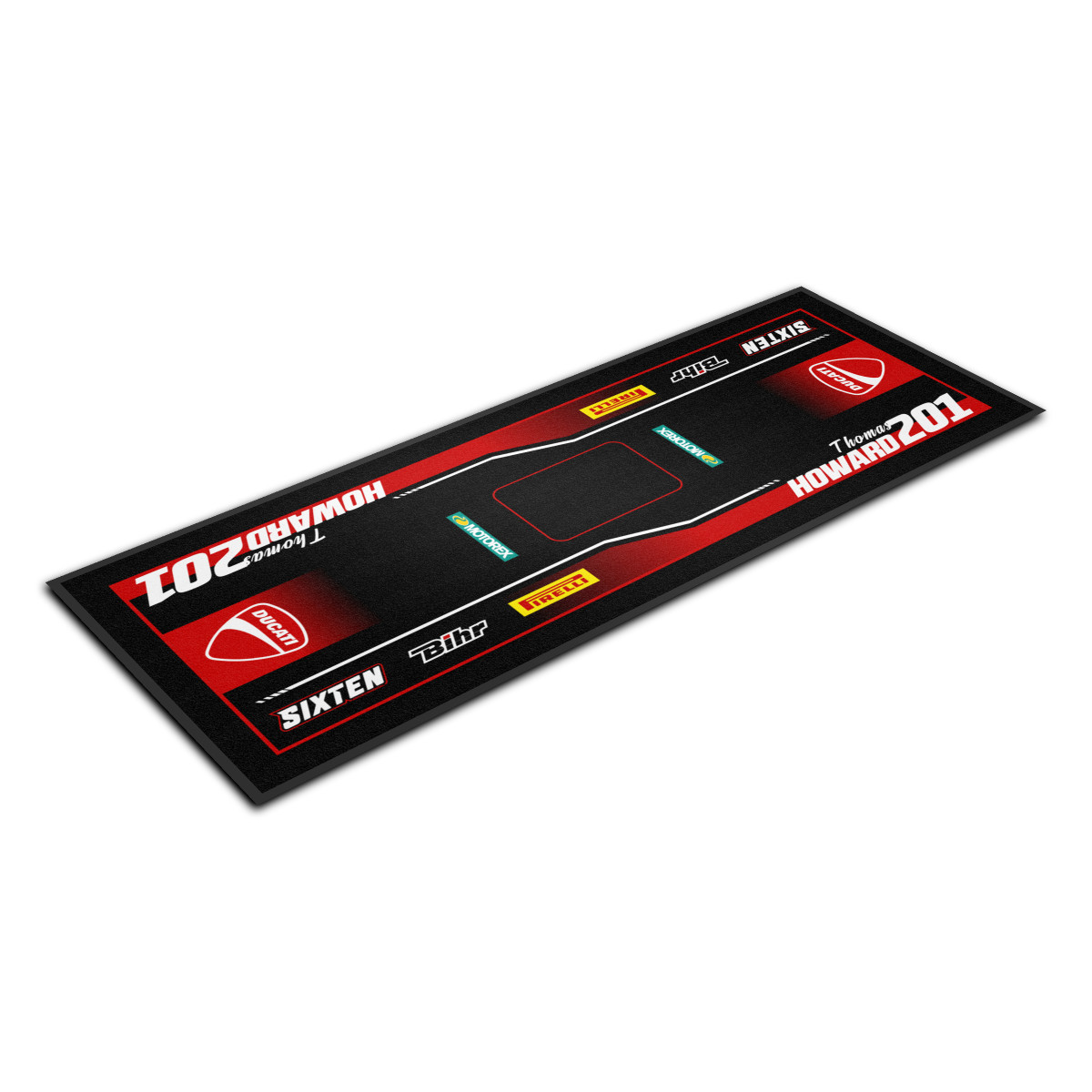 Tapis Personnalisé Ducati Moto, Quad, Motorsport