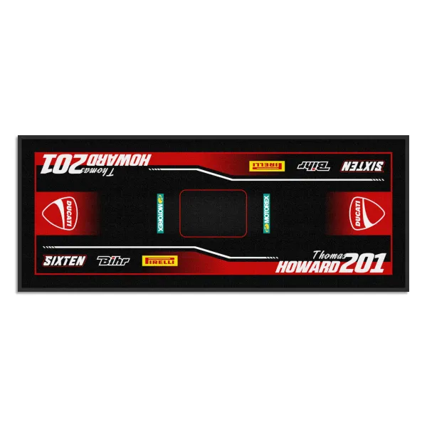 Tapis Personnalisé Ducati Moto, Quad, Motorsport