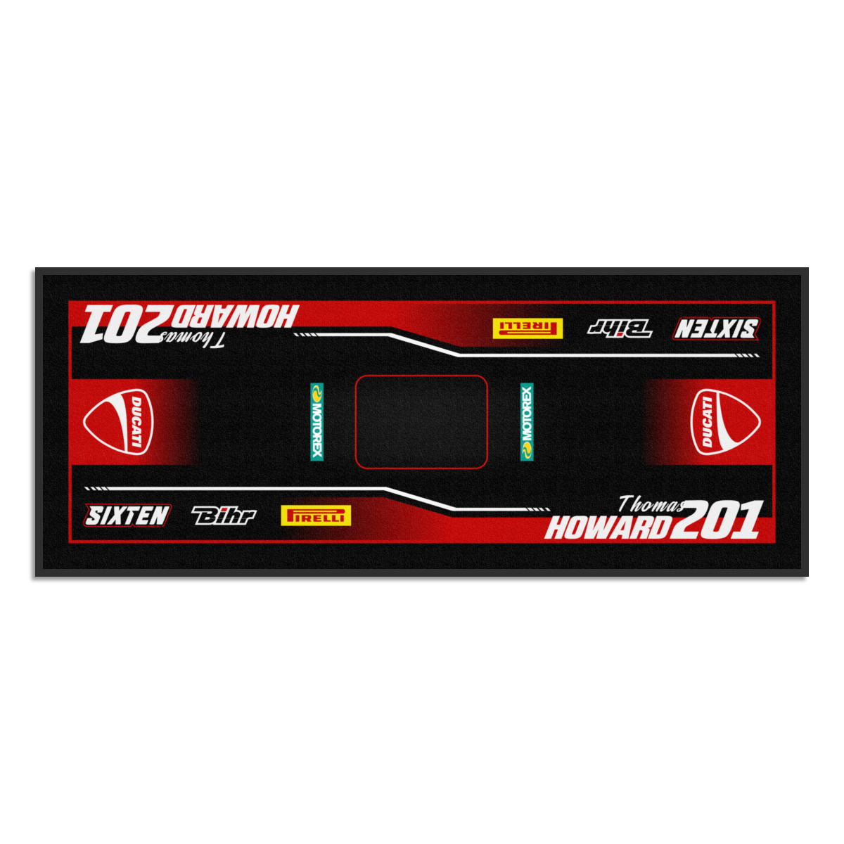 Tapis Personnalisé Ducati Moto, Quad, Motorsport