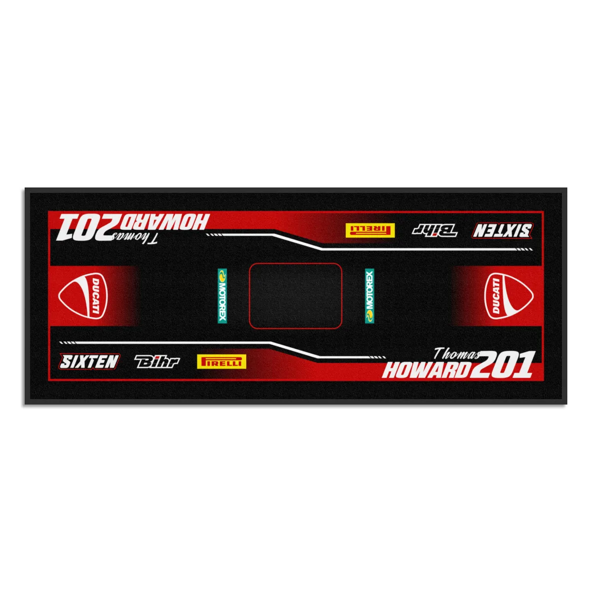 Tapis Personnalisé Ducati Moto, Quad, Motorsport