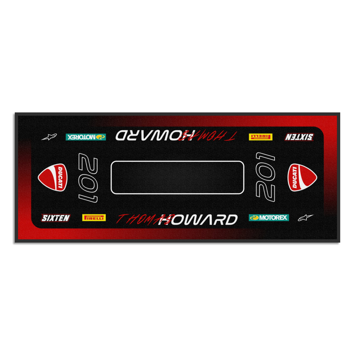 Tapis Personnalisé Ducati Moto, Quad, Motorsport