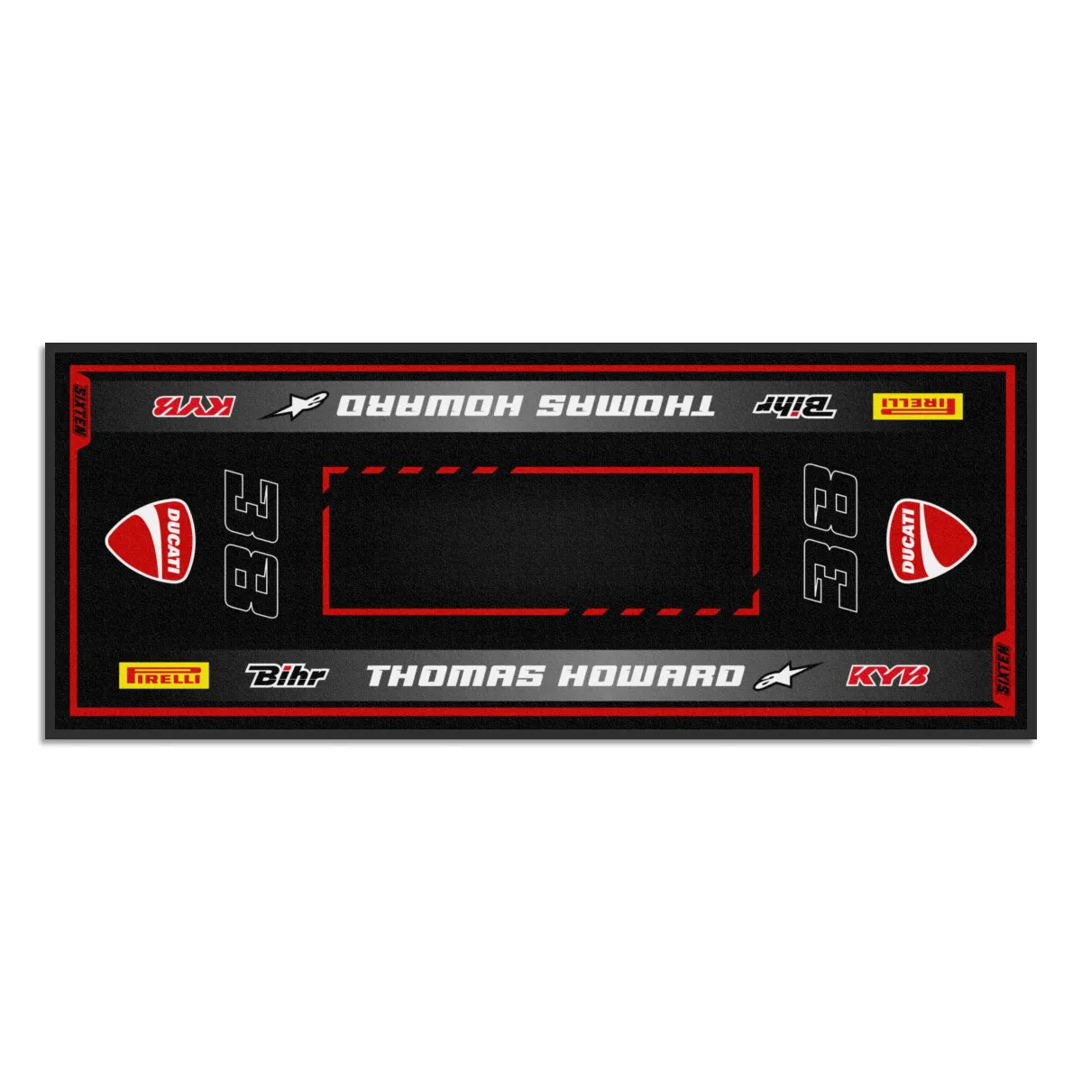 Tapis Personnalisé Ducati Moto, Quad, Motorsport