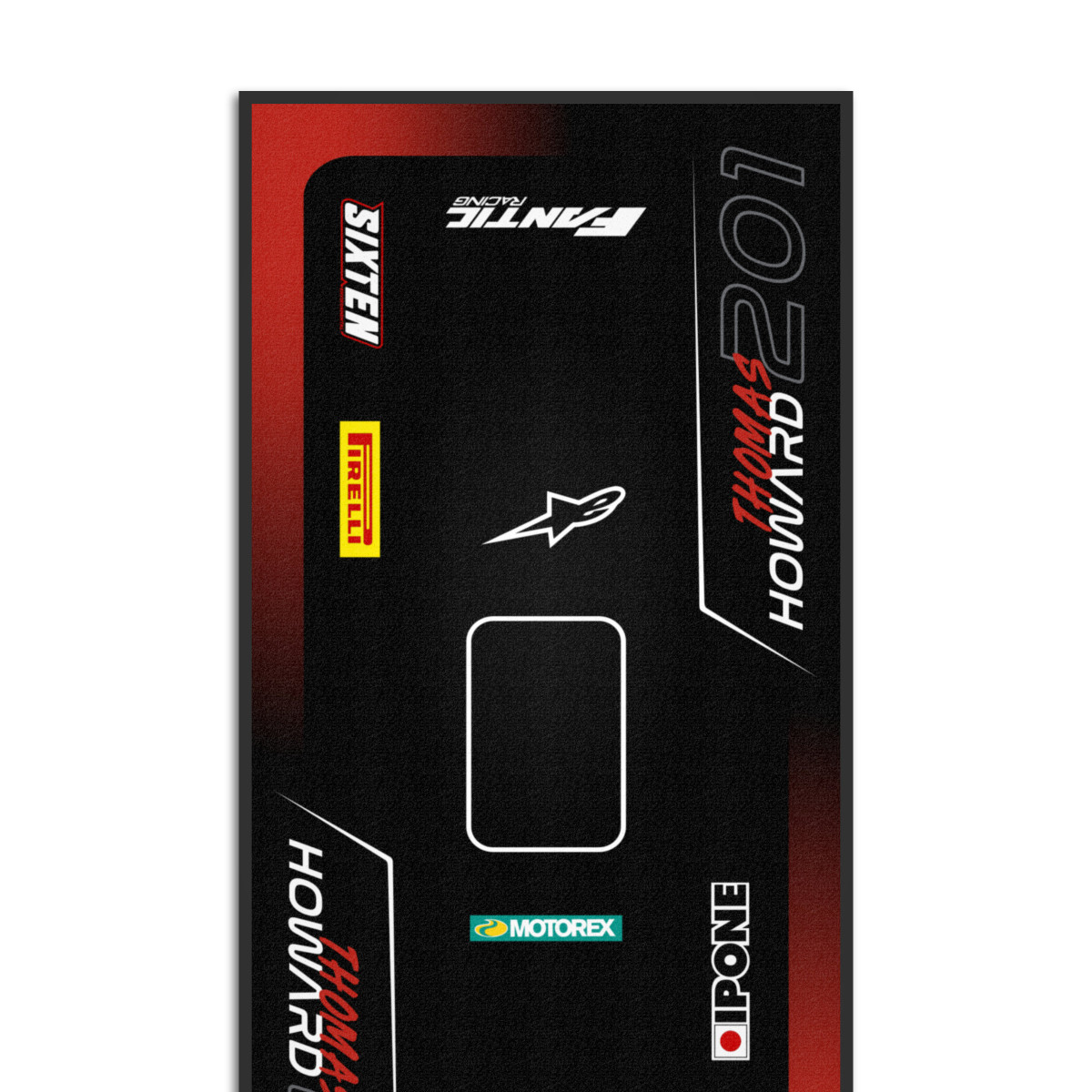 Alfombra Personalizada Fantic Moto, Quad, Motorsport