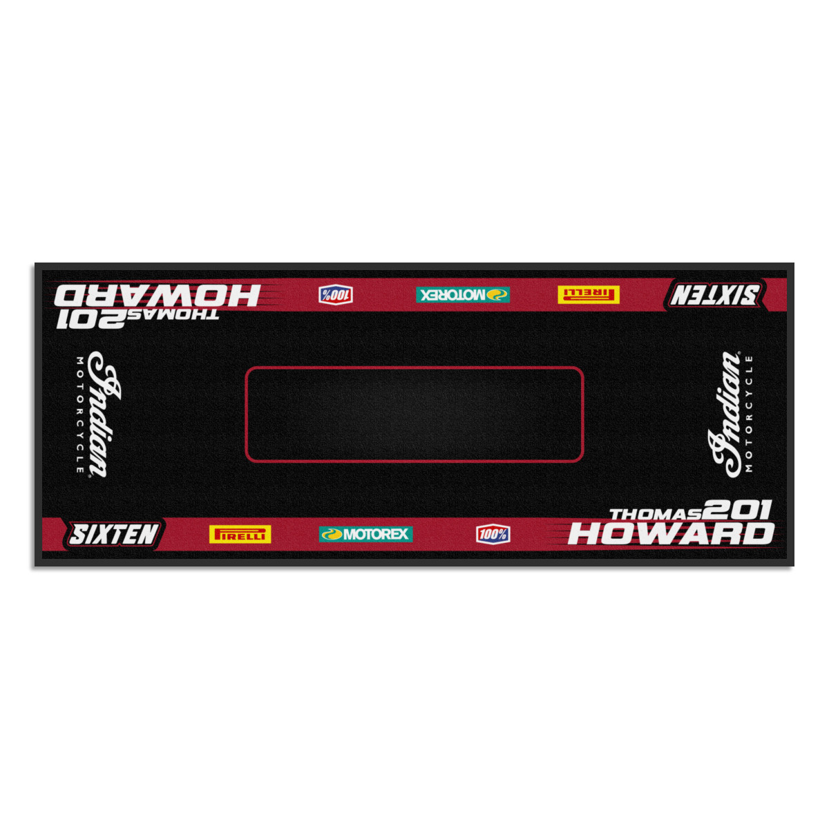 Gepersonaliseerde Indian-mat Motor, Quad, Motorsport